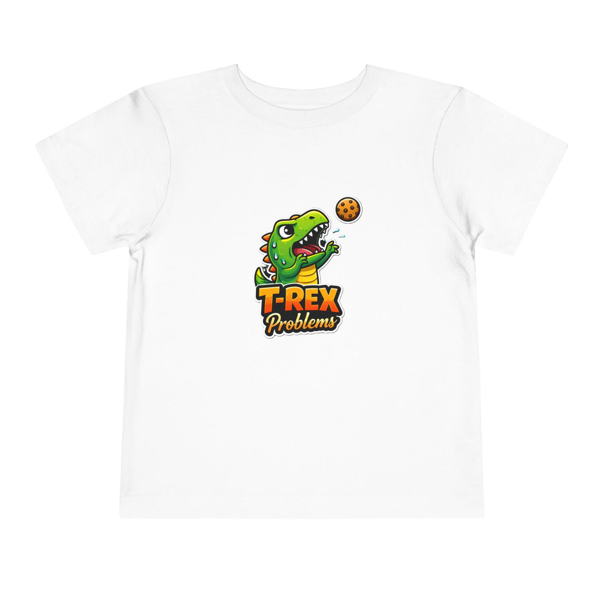 Cute 'T-Rex Problems' Dino Shirt for Kids — Toddler Tee Cozy