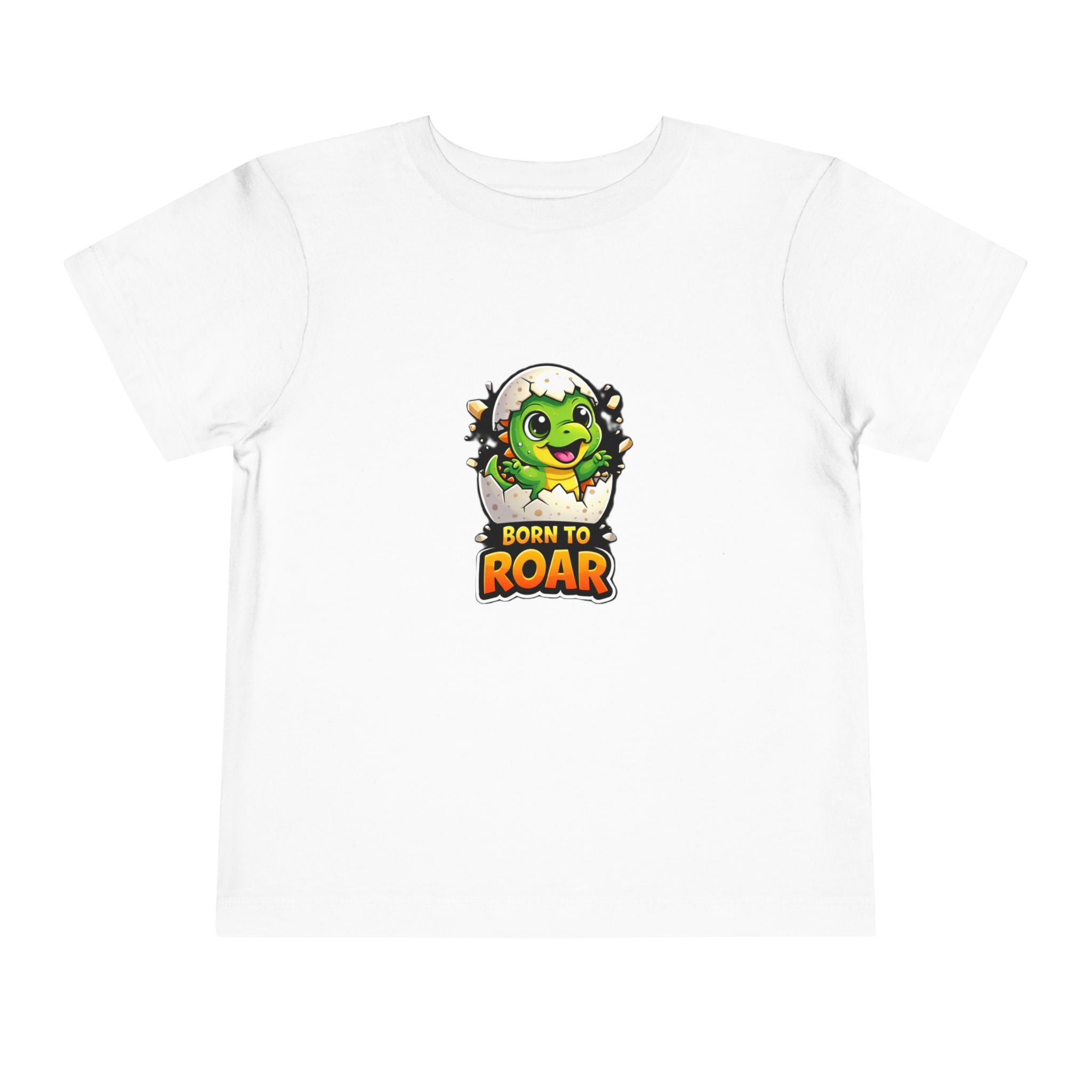 Born to Roar Cute Dino Graphic Kids Tee