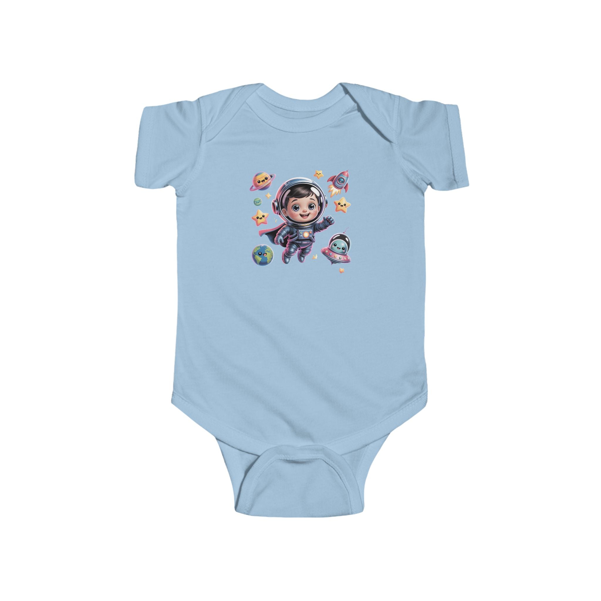 Baby Space Astronaut Bodysuit – Cute Galactic Infant Onesie US