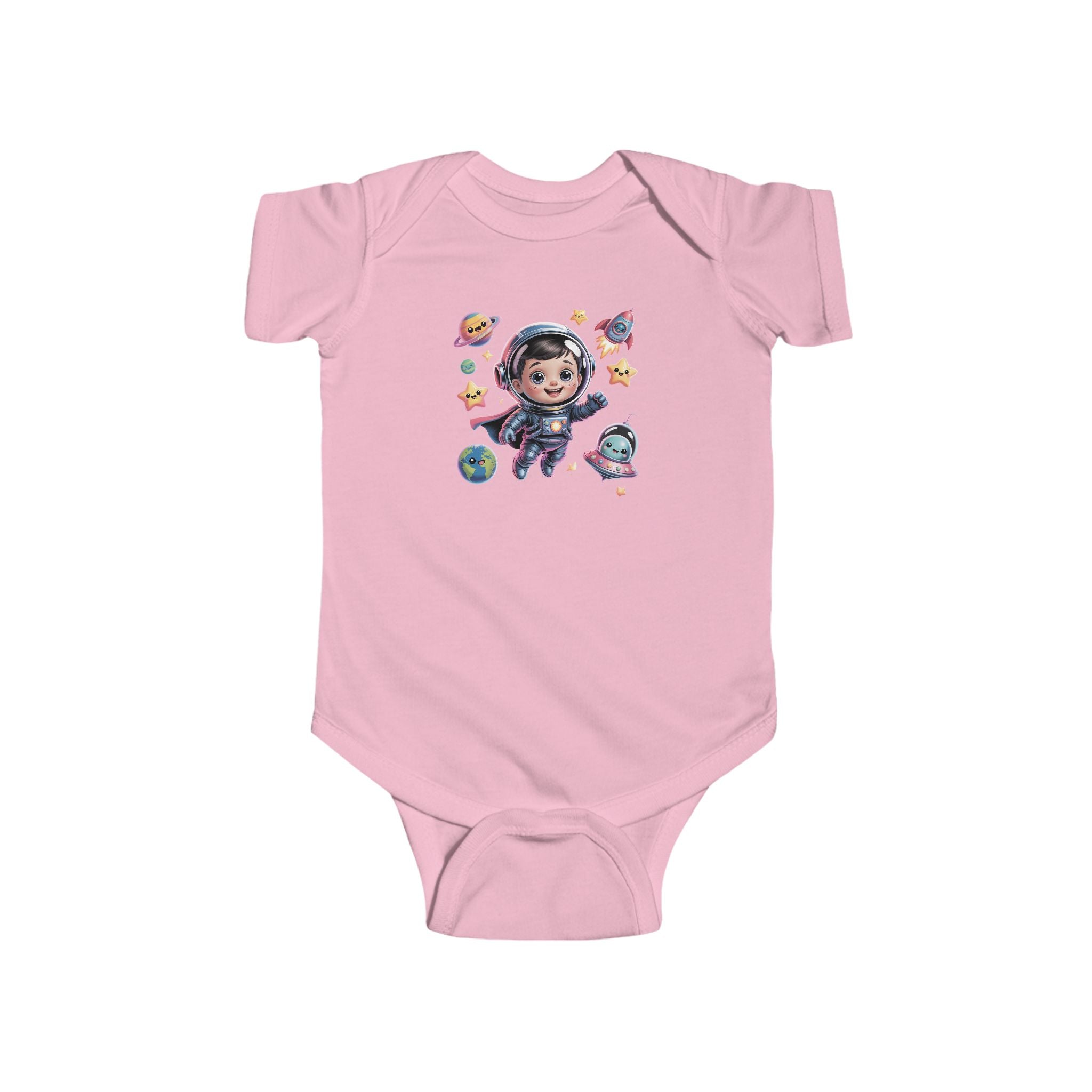 Baby Space Astronaut Bodysuit – Cute Galactic Infant Onesie US