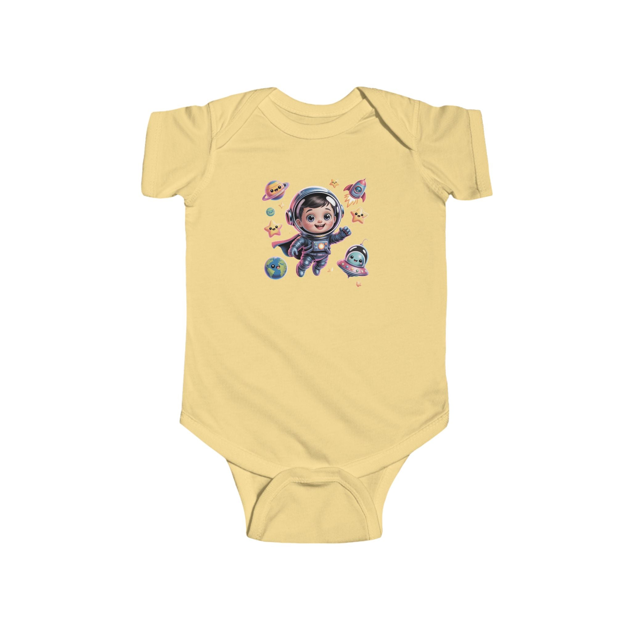 Baby Space Astronaut Bodysuit – Cute Galactic Infant Onesie US