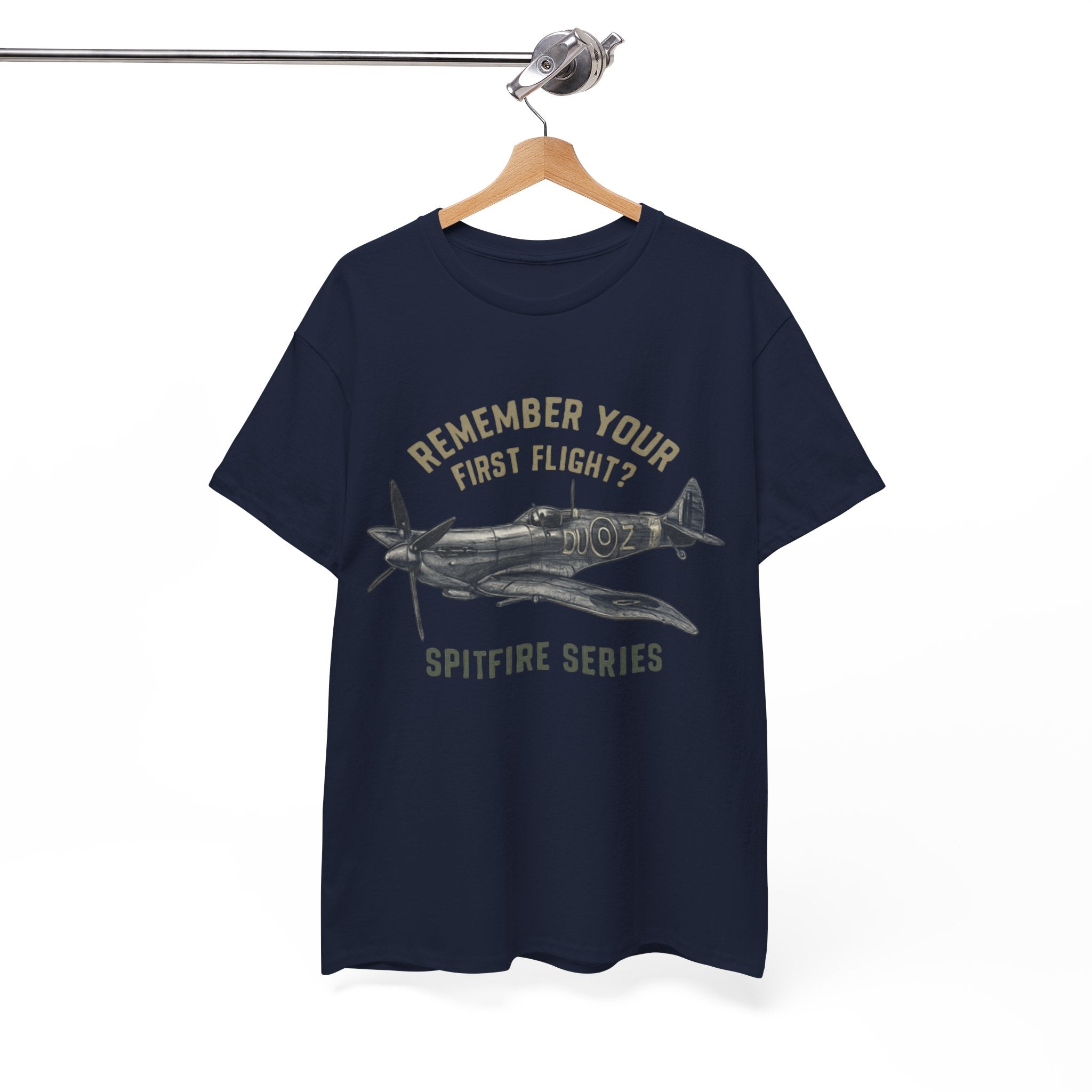 Casual fashion statement featuring the Spitfire Series T-Shirt with vintage vibes.