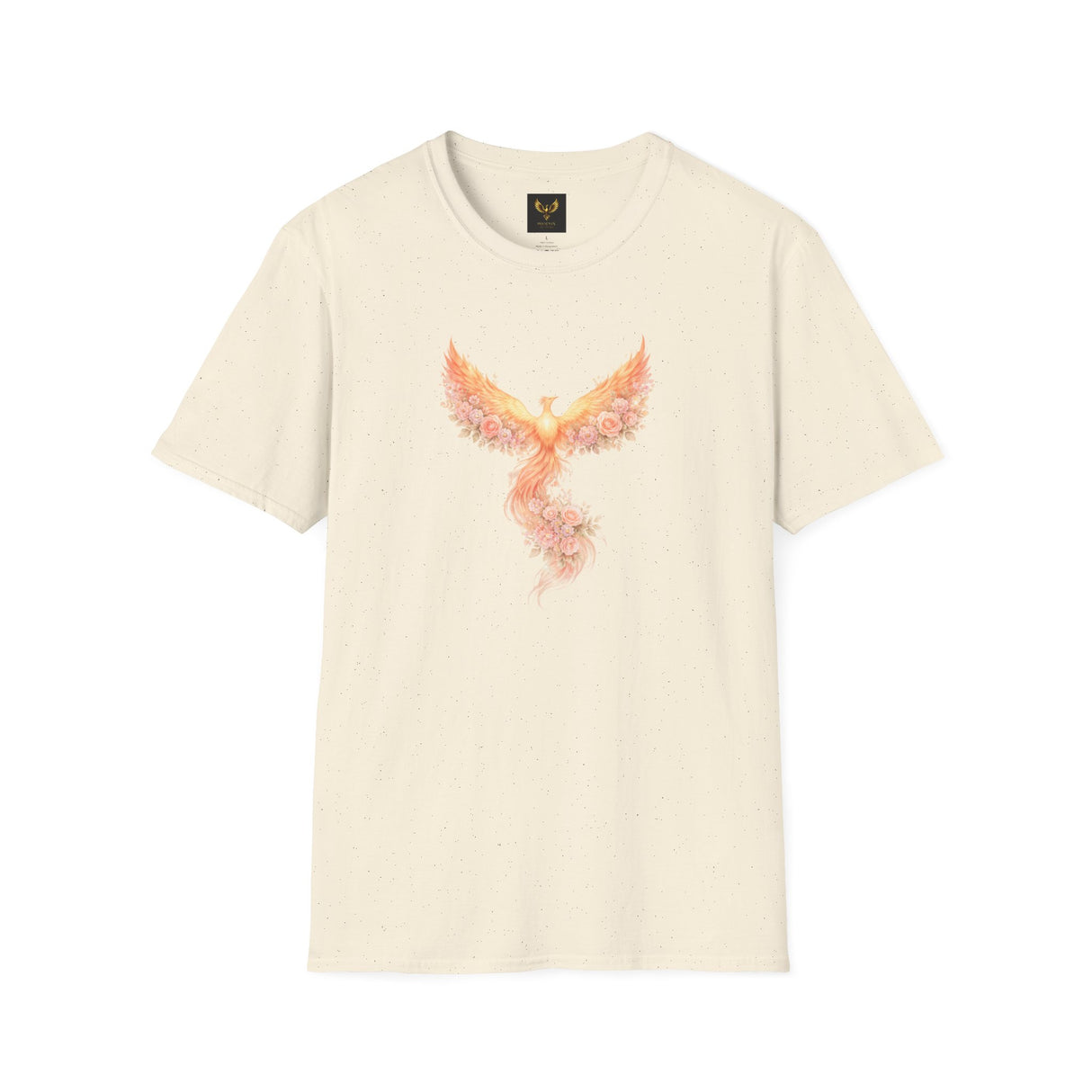 Phoenix Flame Watercolor Graphic T-Shirt