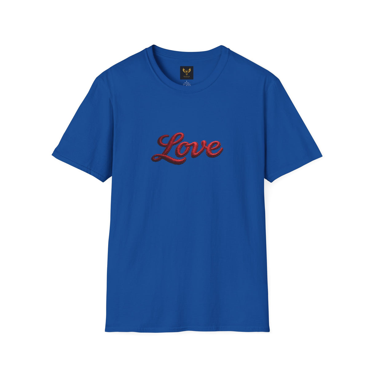Love Script T-Shirt — Retro Red Cursive Tee
