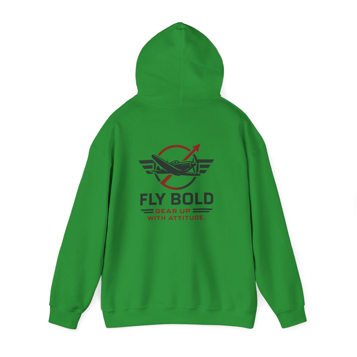 Casual look of Fly Bold Hoodie, an essential for any aviation enthusiast.