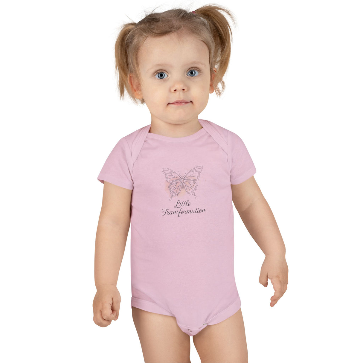 'Little Transformation' Butterfly Baby Onesie — Infant Bodysuit