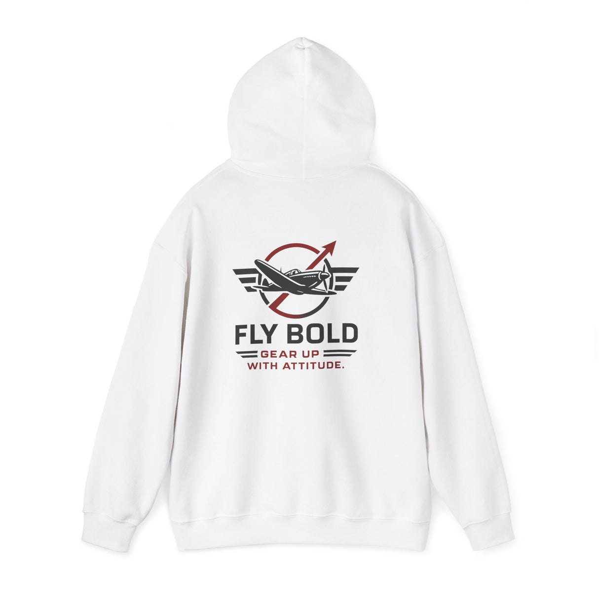 Fly Bold Hoodie, perfect for late-night briefings and casual hangouts.