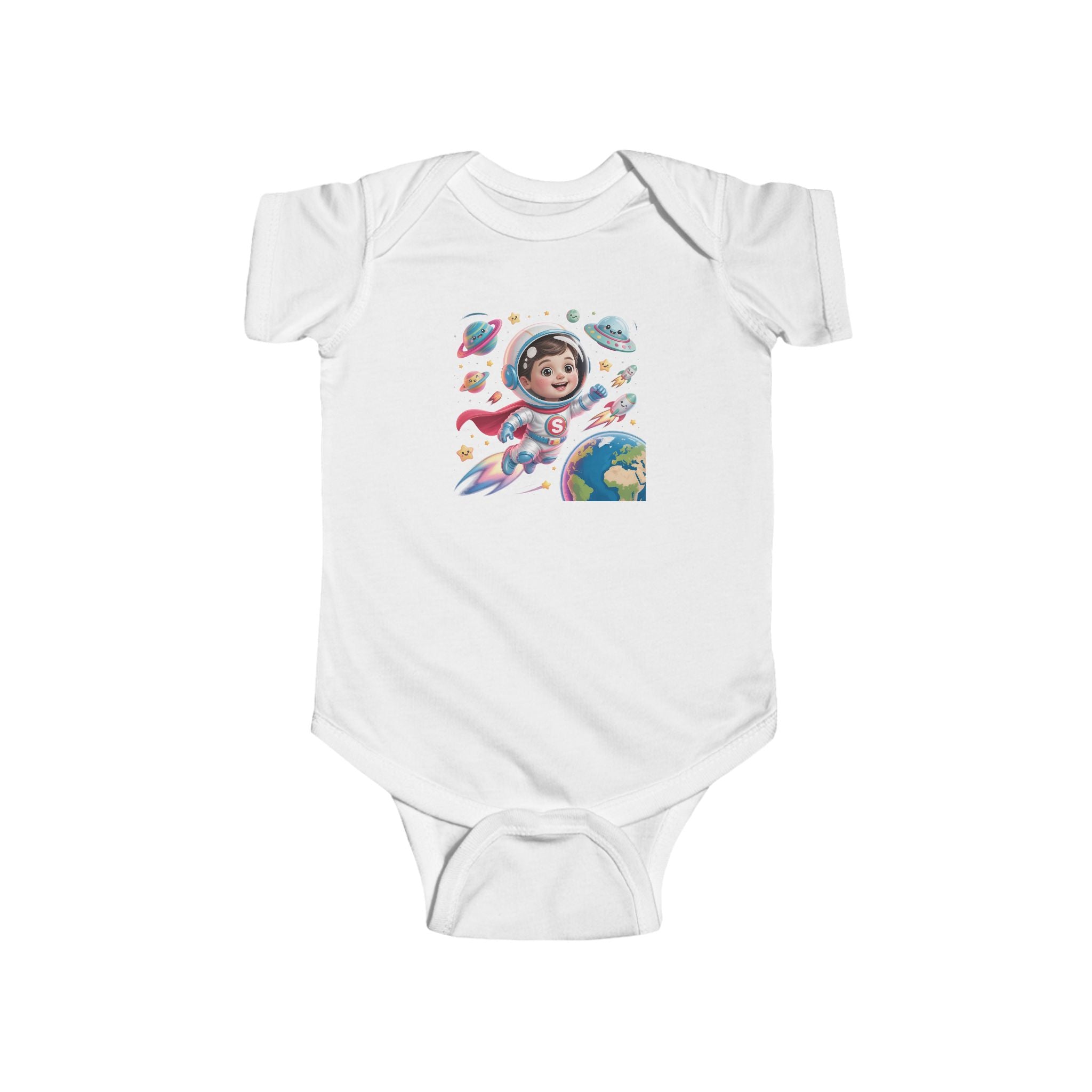 Astronaut Baby Bodysuit - Cute Space Explorer Infant Onesie US