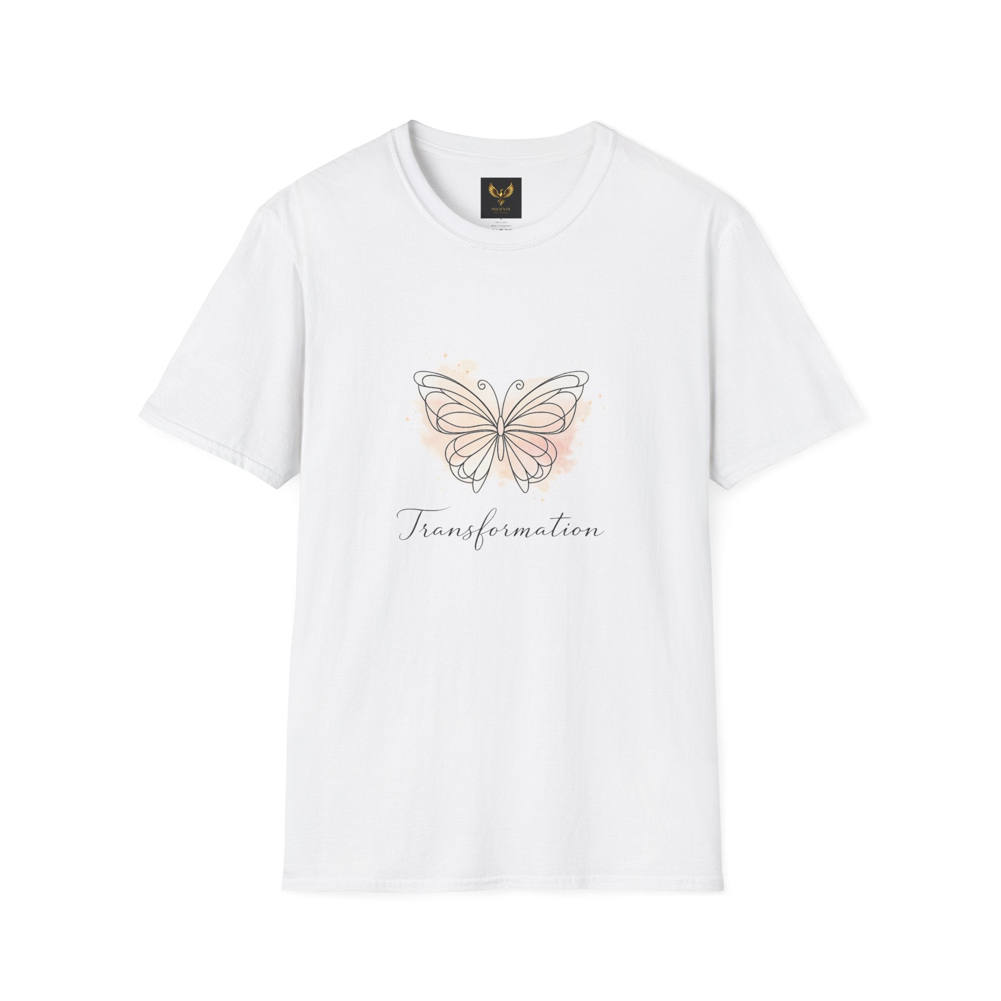 Transformation Pastel Butterfly Graphic Stylish T-Shirt