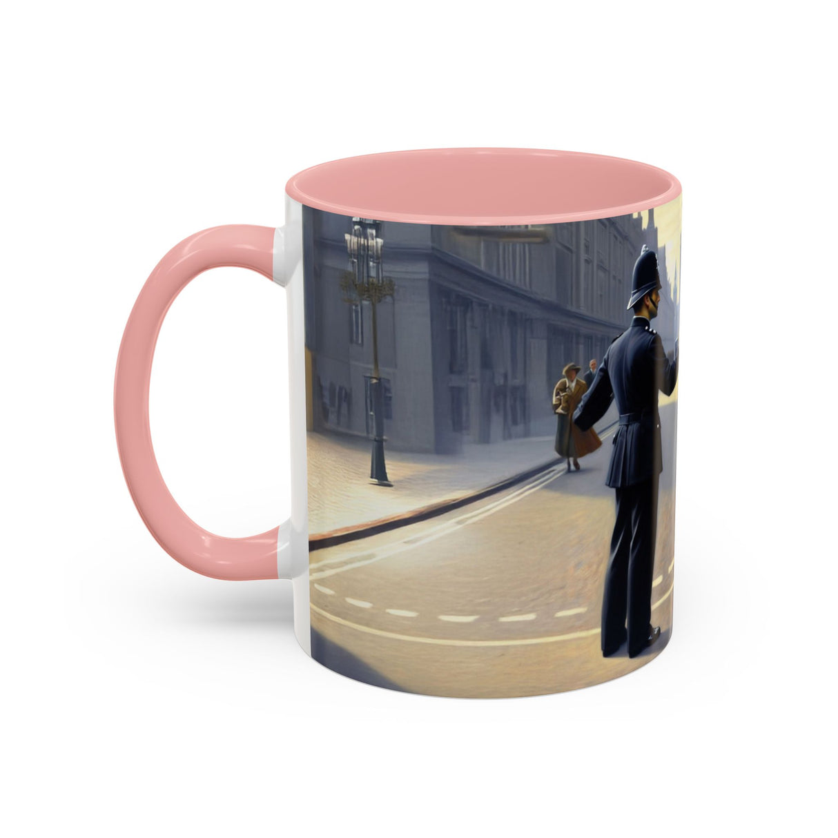 Vintage Glamour Accent Coffee Mug highlighting its enticing design for tea enthusiasts.