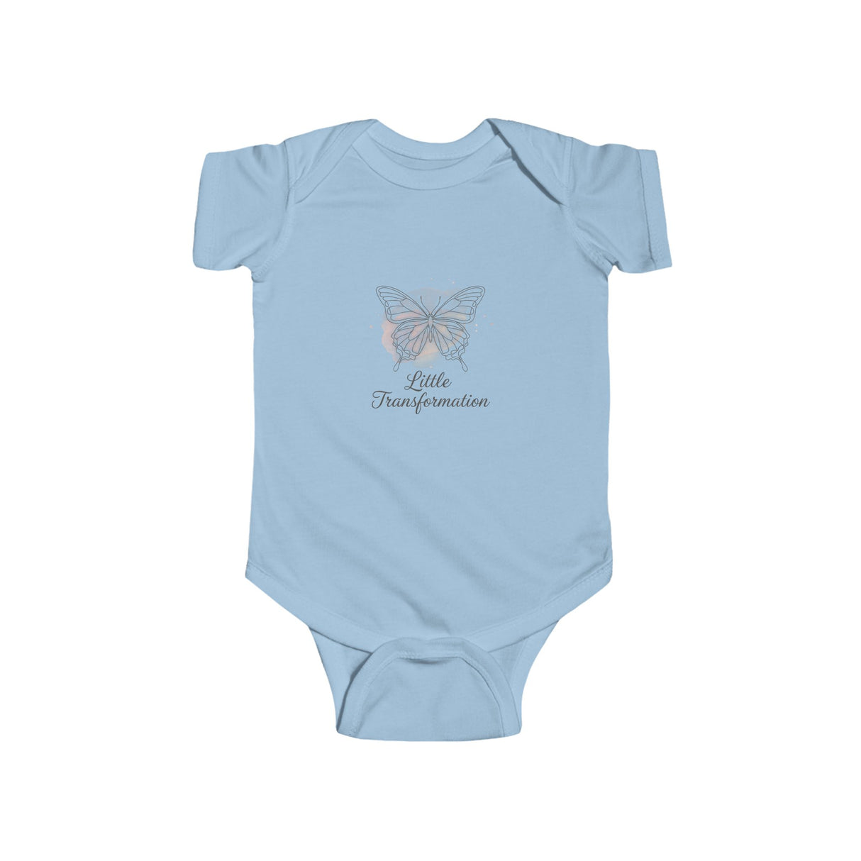 'Little Transformation' Butterfly Baby Onesie — Infant Bodysuit