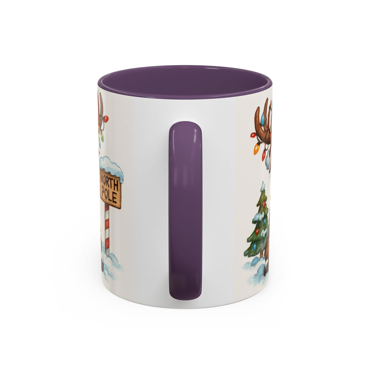 Christmas Reindeer Coffee Mug capturing the essence of festive cheer and cozy moments.