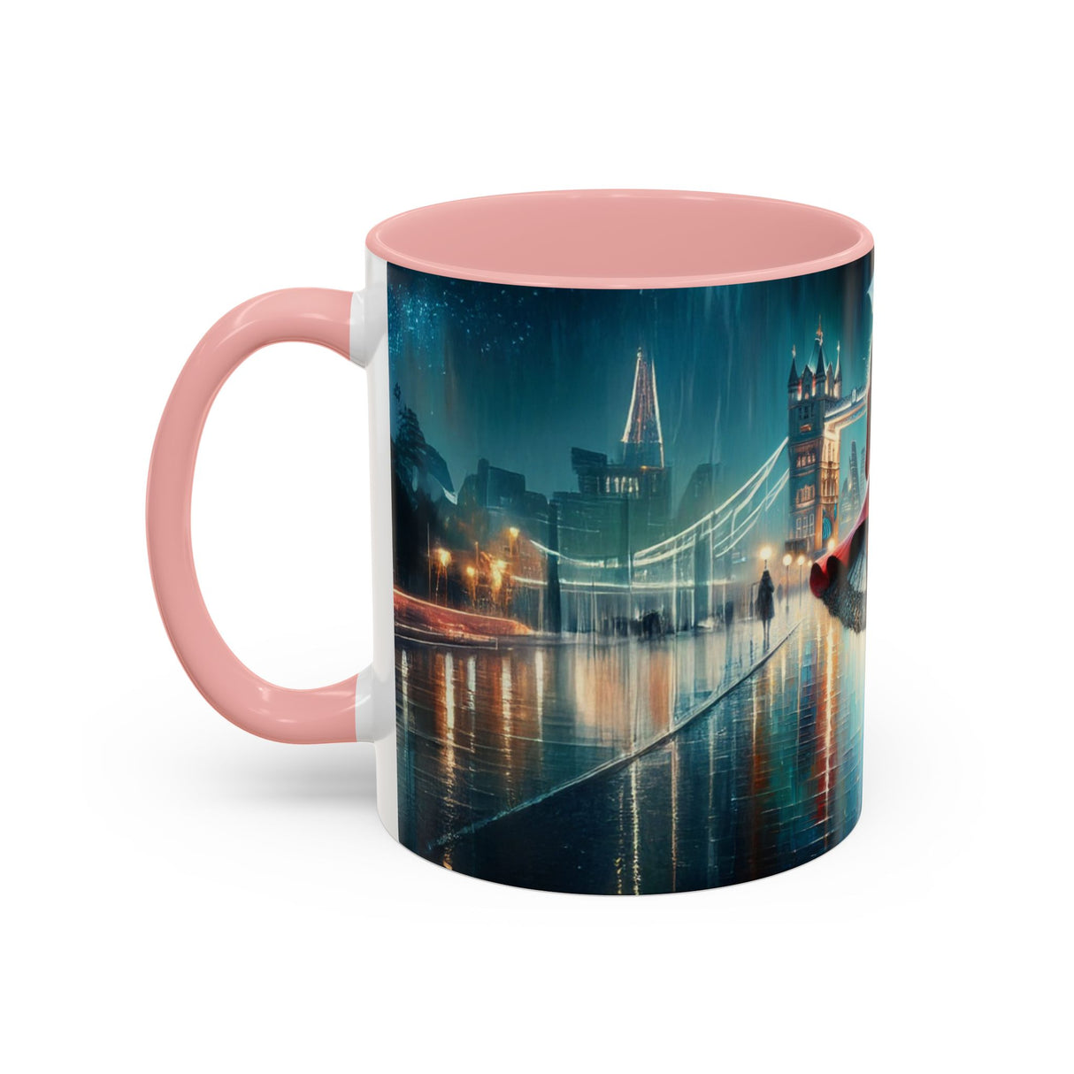 Group of friends enjoying coffee from Glamorous Cityscape Coffee Mugs, enhancing social moments.