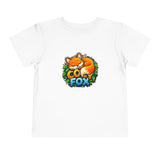 Cozy Fox Toddler Tee — Cute Fox Graphic Shirt for Kids