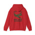 Detailed view of the color-matched drawcord on the Pilot Hoodie – &