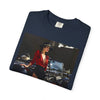 Vintage Glamour T-Shirt styled for a weekend outing, reflecting trendy casual wear for fashionable men.