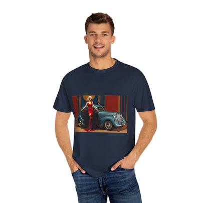 Stylish and comfortable Retro Glamour T-Shirt, perfect gift for him, enhancing any casual look.