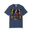 Stylish Glamour T-Shirt showcased on a rustic wooden background, highlighting color.