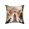 Art Pillow, Decorative Throw Pillow, Pet Lover Gift, Cozy Home Decor, Cat Lover Cushion, Fun Cat Decor