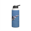 Vulcan Stainless Steel Water Bottle, Jet Design, Gift for Pilot, Travel Hydration, Airforce Lover, Outdoor Adventures, Vulcan, Bomber, British, V-Bomber, RAF, British, Aviation,