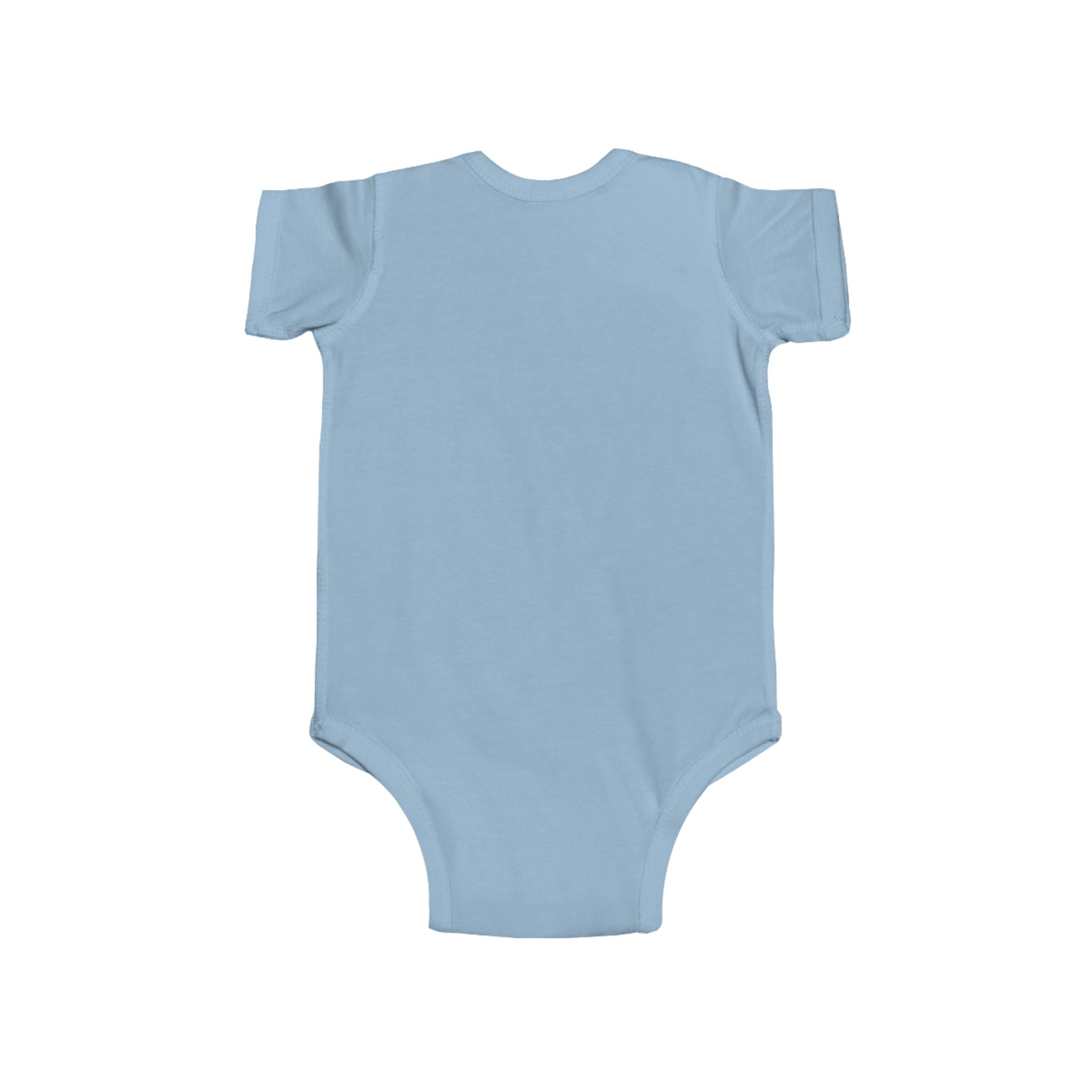 Baby Bodysuit with Orange Butterfly Trio — Infant Onesie, Cute Nature Nursery Gift US