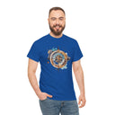 Compass Rose T-Shirt featuring a watercolor-style compass design — Vintage Nautical Adventure Graphic Tee