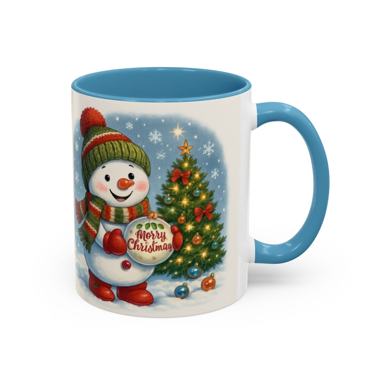Happy moments captured with a Christmas Snowman Coffee Mug during holiday gatherings and cozy evenings.