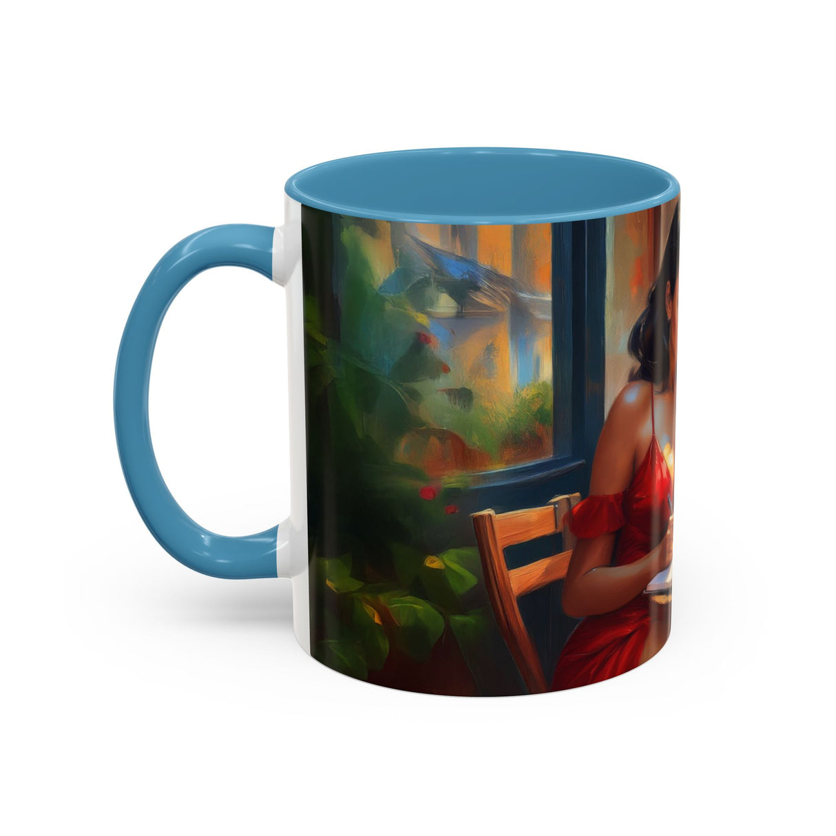 Parisian Dream Coffee Mug - 11oz alongside breakfast items for a complete morning vibe.