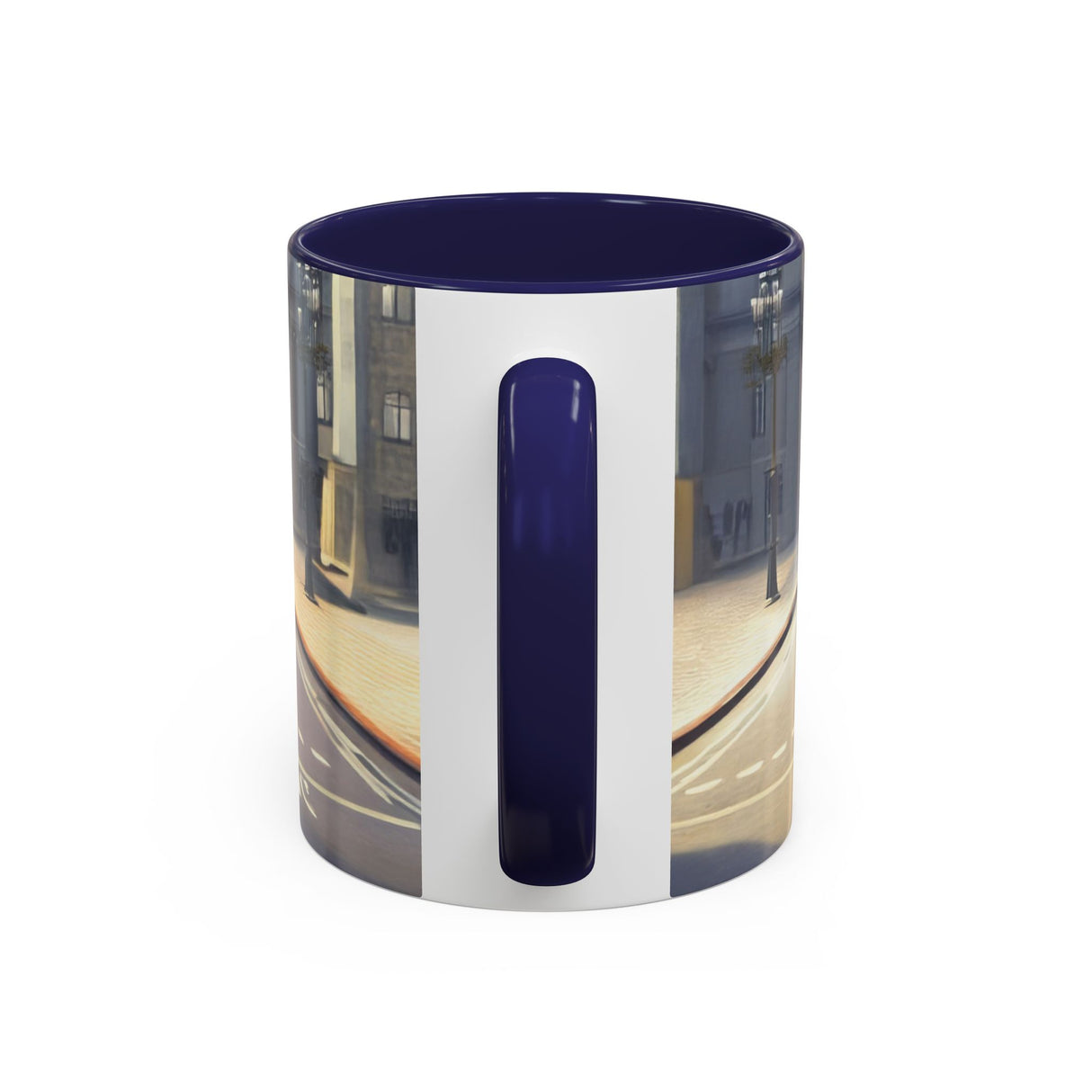Vintage Glamour Accent Coffee Mug with a charming ceramic finish, enhancing every coffee ritual.