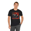 Retro Glamour Classic Tee For Him featuring a stylish vintage car graphic, perfect fashion tee for car lovers.
