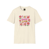 Happy Earth Floral T-Shirt — Cute Eco-Friendly Earth Day Tee