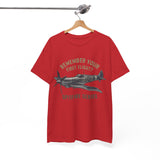 Family enjoying outdoor activities in the Spitfire Series T-Shirt, enhancing the nostalgic experience.