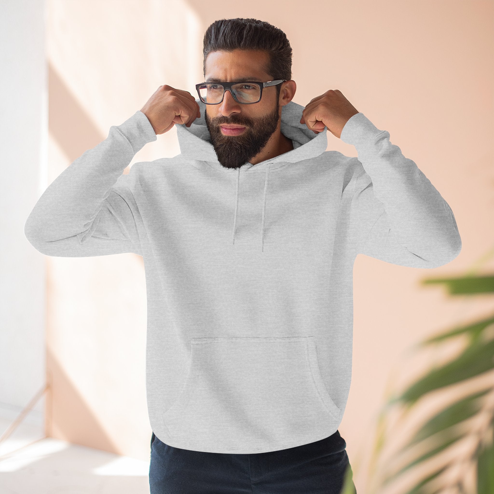 Casual setting with the Aviator Three-Panel Hoodie, perfect for weekend relaxation.