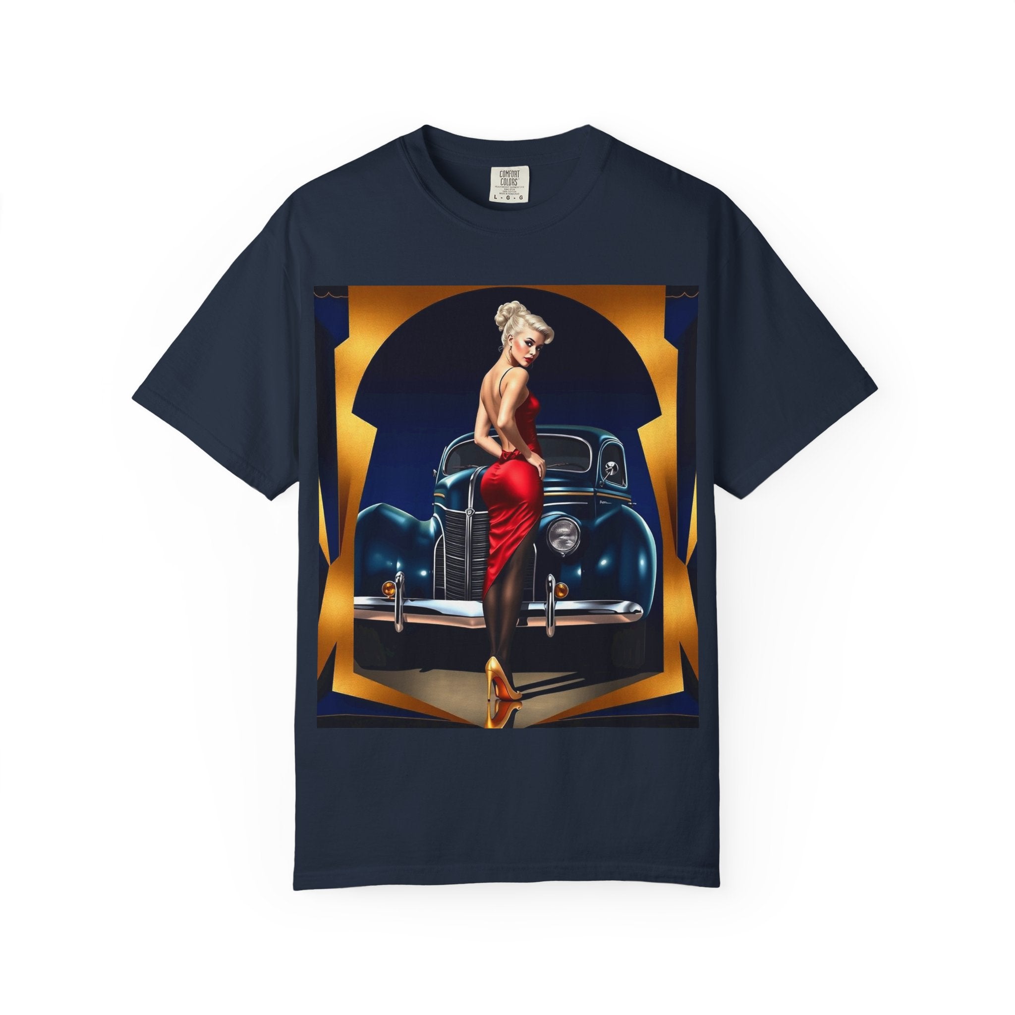 Stylish Glamour T-Shirt for Her, Retro Fashion Tee, Stylish Casual Wear, Gift for Her Trendy T-Shirt for Events