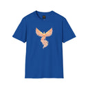Phoenix Flame T-Shirt — Watercolor Rising Bird Tee
