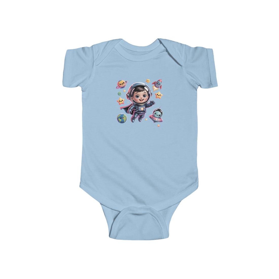 Baby Space Astronaut Bodysuit – Cute Galactic Infant Onesie US