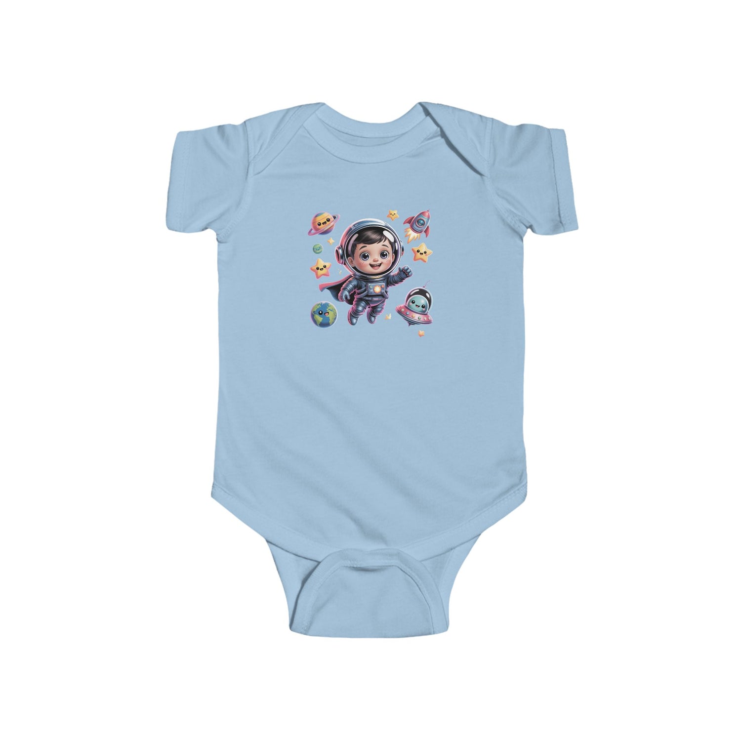 Baby Space Astronaut Bodysuit – Cute Galactic Infant Onesie US