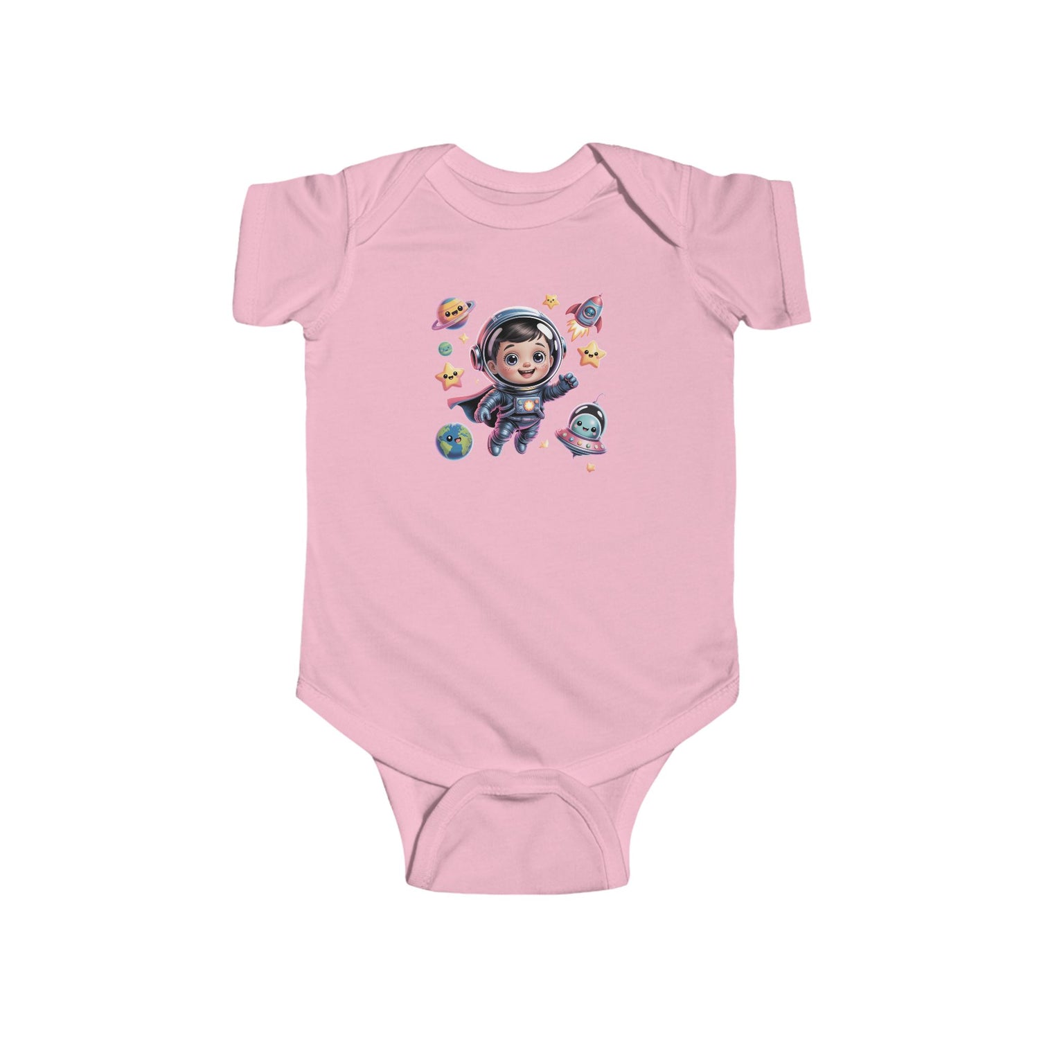 Baby Space Astronaut Bodysuit – Cute Galactic Infant Onesie US
