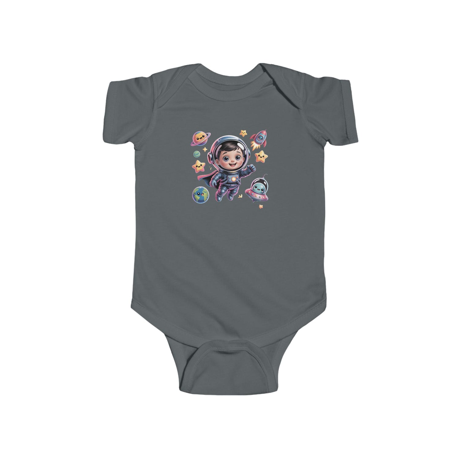 Baby Space Astronaut Bodysuit – Cute Galactic Infant Onesie US
