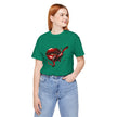 Red Lip Design Unisex Jersey Tee | Casual Wear, Trendy Shirt, Gift for Her, Summer Style, Statement Top