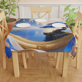 Bright and colorful Classic All-Purpose Dining Table Cover showcasing edge-to-edge design.