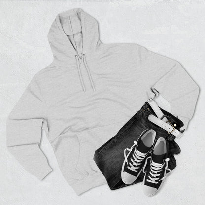 Detailed view of the stitching on the Aviator Three-Panel Hoodie, showcasing its durability.