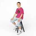 'Night Owl' Colorful Gamer Owl Graphic —  Kids Tee