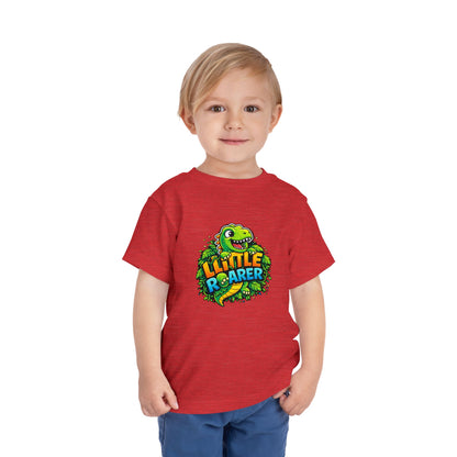 Little Adventurers Little Roarer Green Dino Toddler Tee