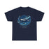 The Vintage Airplane Graphic Tee styled casually with jeans, perfect for aviation enthusiasts.