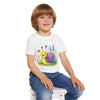 Cute Snail Toddler T-Shirt, Kids Apparel, Baby Shower Gift, Garden Party Outfit, Playful Shirt