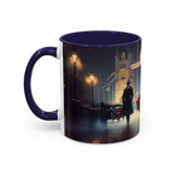 Elegant Red Dress Coffee Mug perfect for tea or coffee, showcasing its attractive art and design.