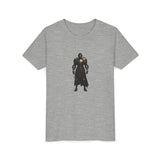 Youth Graphic Tee — Dark Fantasy Knight Silhouette T-Shirt
