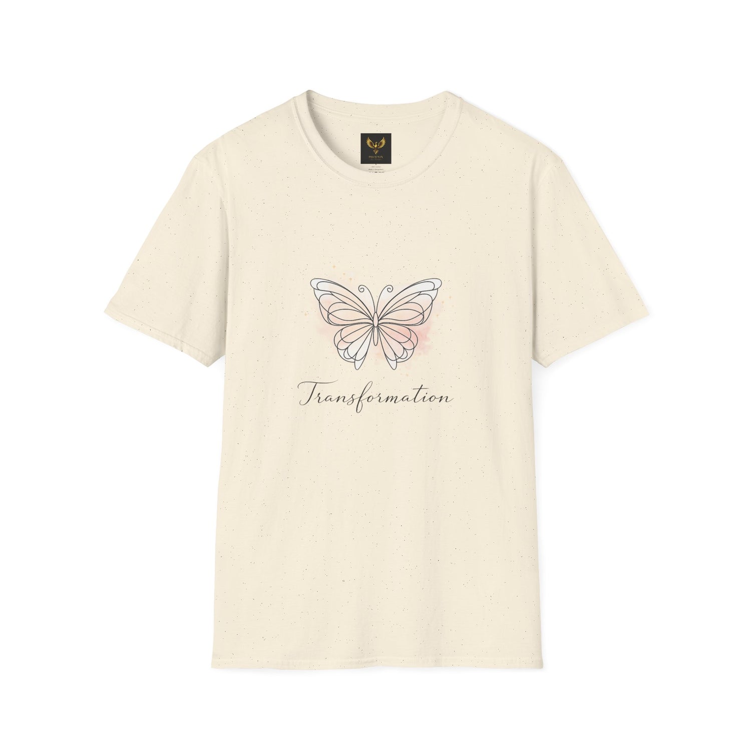Transformation Pastel Butterfly Graphic Stylish T-Shirt