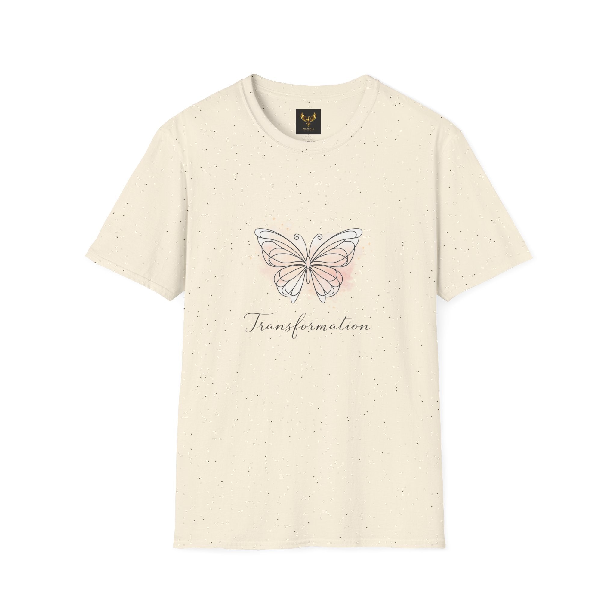 Transformation Pastel Butterfly Graphic Stylish T-Shirt